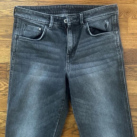 H&M Jeans Black Womens 29 Slim Ankle - Picture 3 of 11
